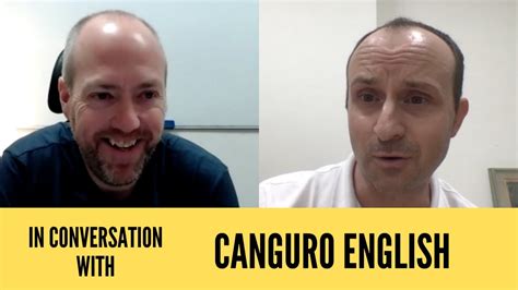 I Chat with Christian Saunders from Canguro English .